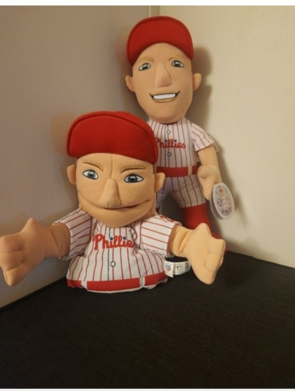 Bleacher Creatures Philadelphia Phillies Hunter Pence Doll & Puppet LOT